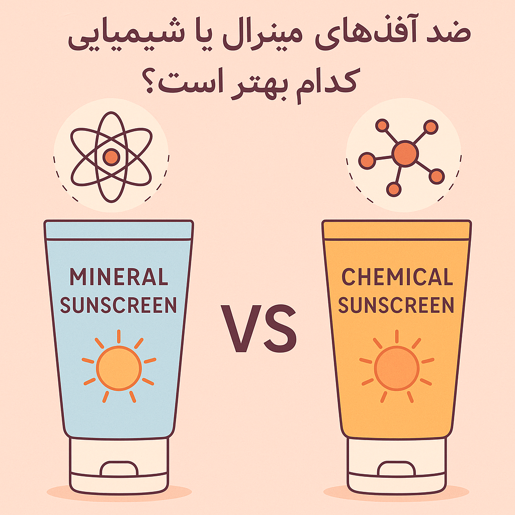 ضد آفتاب‌های مینرال یا شیمیایی کدام بهتر است؟